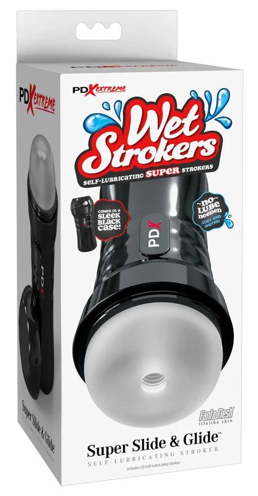 PDX Extreme Wet Strokers Super Slide Glide masturbator
