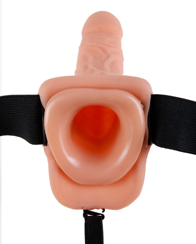 FF Series 9“ Hollow Strap-on with Balls