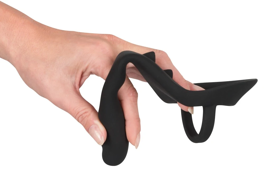 Black Velvets Ring plug 10,5 cm anal toy
