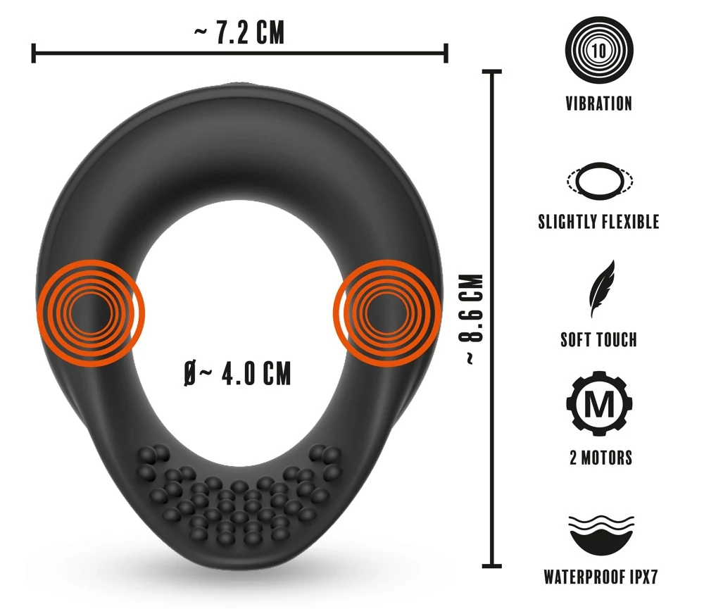 Rebel Ball Ring with Vibration penisring