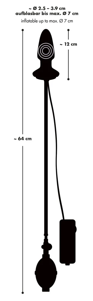 You2Toys Fanny Hill's Butt Plug 12 cm anal toy