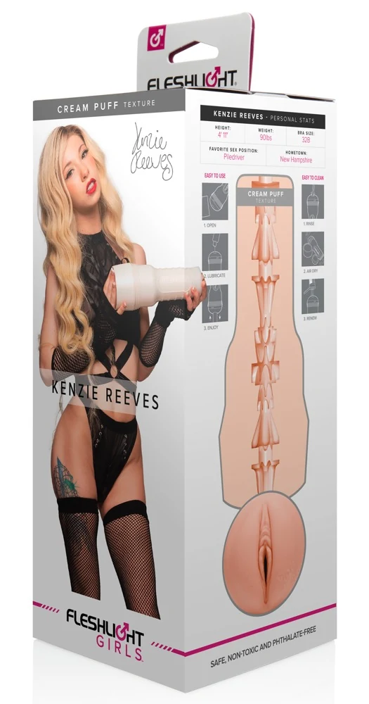 Fleshlight Kenzie Reeves Creampuff masturbator
