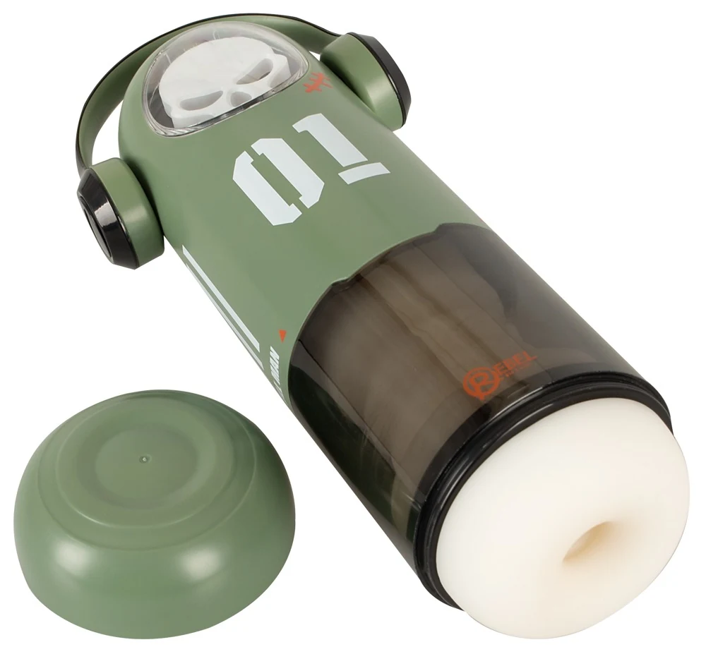Rebel SKULL Masturbator with 3 Functions
