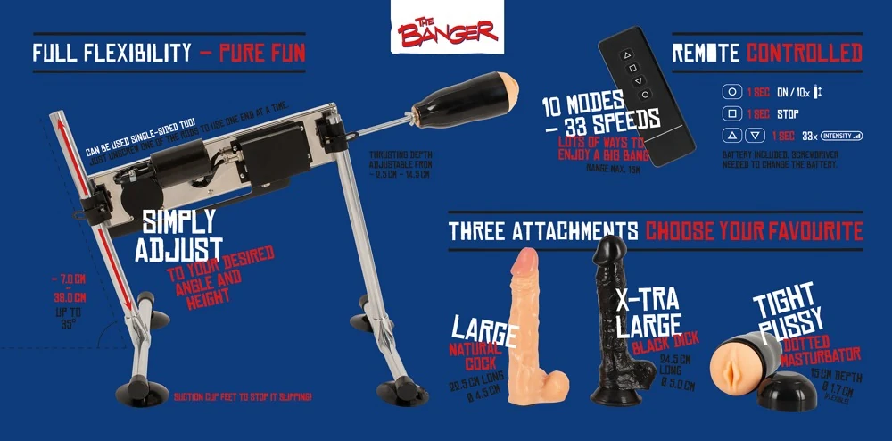 The Banger Double-sided Fucking Machine sonstiges