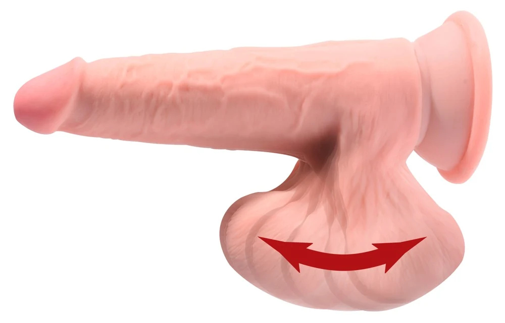 King Cock Plus Triple Density with Swinging Balls 19,5 cm dildo