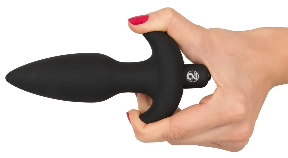 Black Velvets Vibrating Plug 15 cm anal toy