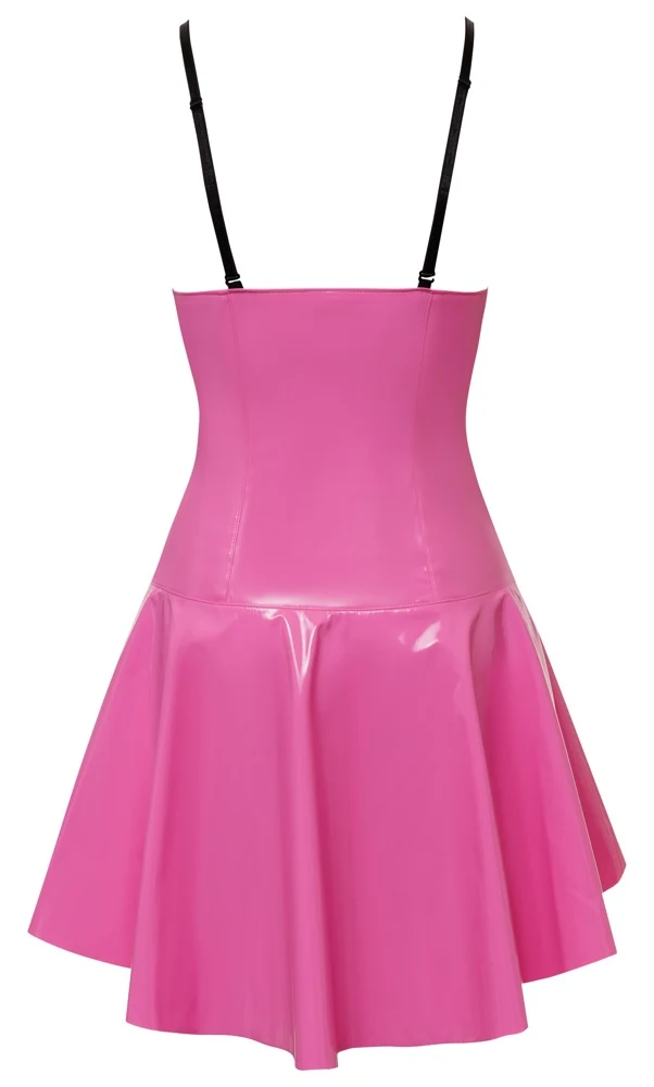 Black Level Kleid aus Lack