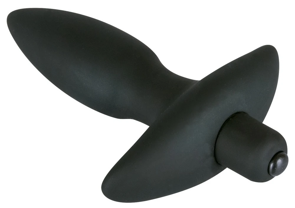 Black Velvets Vibrating Plug 13 cm anal toy