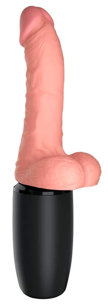 King Cock Plus 6,5“ Thrusting with Balls 27,1 cm vibrator