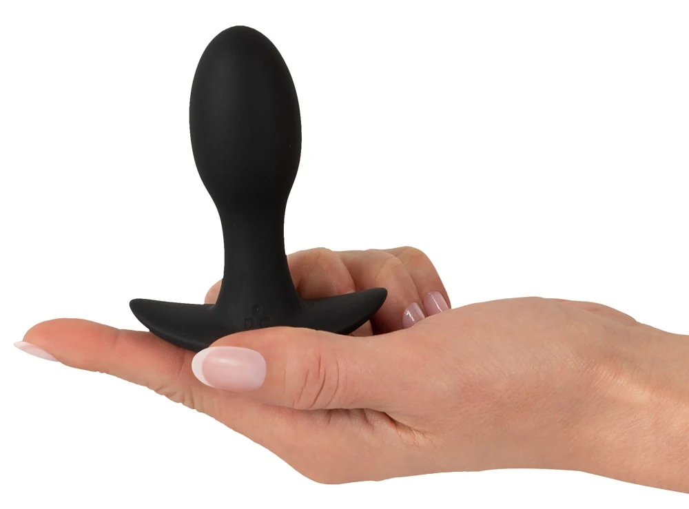 ANOS Butt Plug with Vibration 8,9 cm anal toy