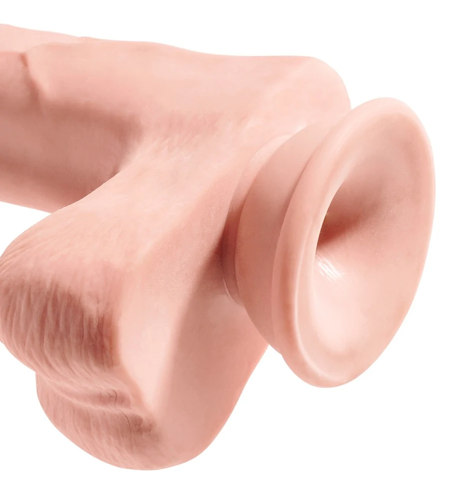 King Cock Plus 12“ Triple Density with Balls 33 cm dildo