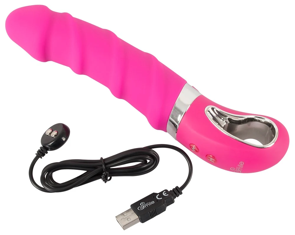 Sweet Smile Warming Soft Vibrator 22,8 cm