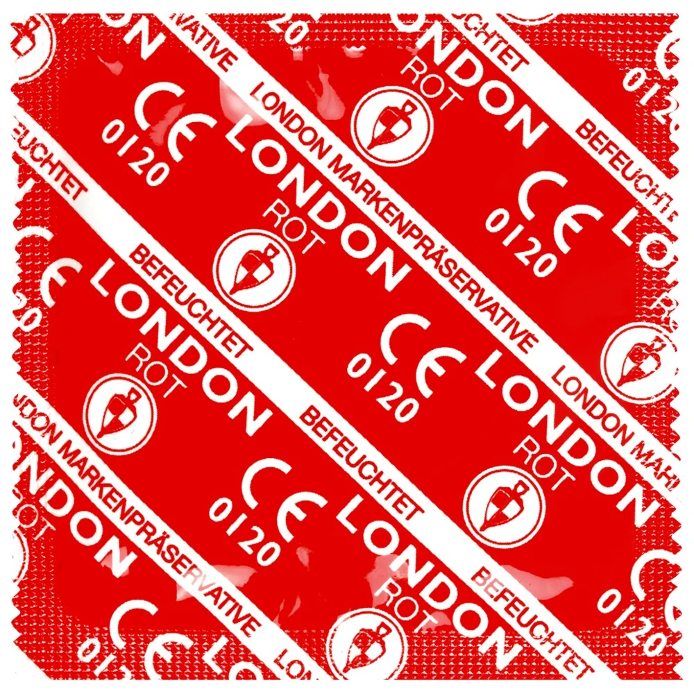London Rot kondome