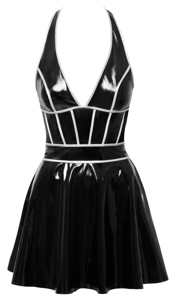 Black Level Kleid aus Lack