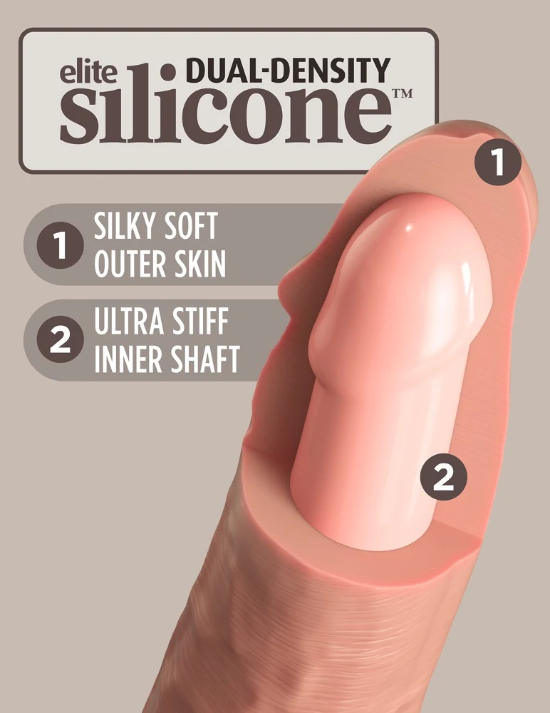 King Cock Elite 8“ Silicone 22 cm dildo