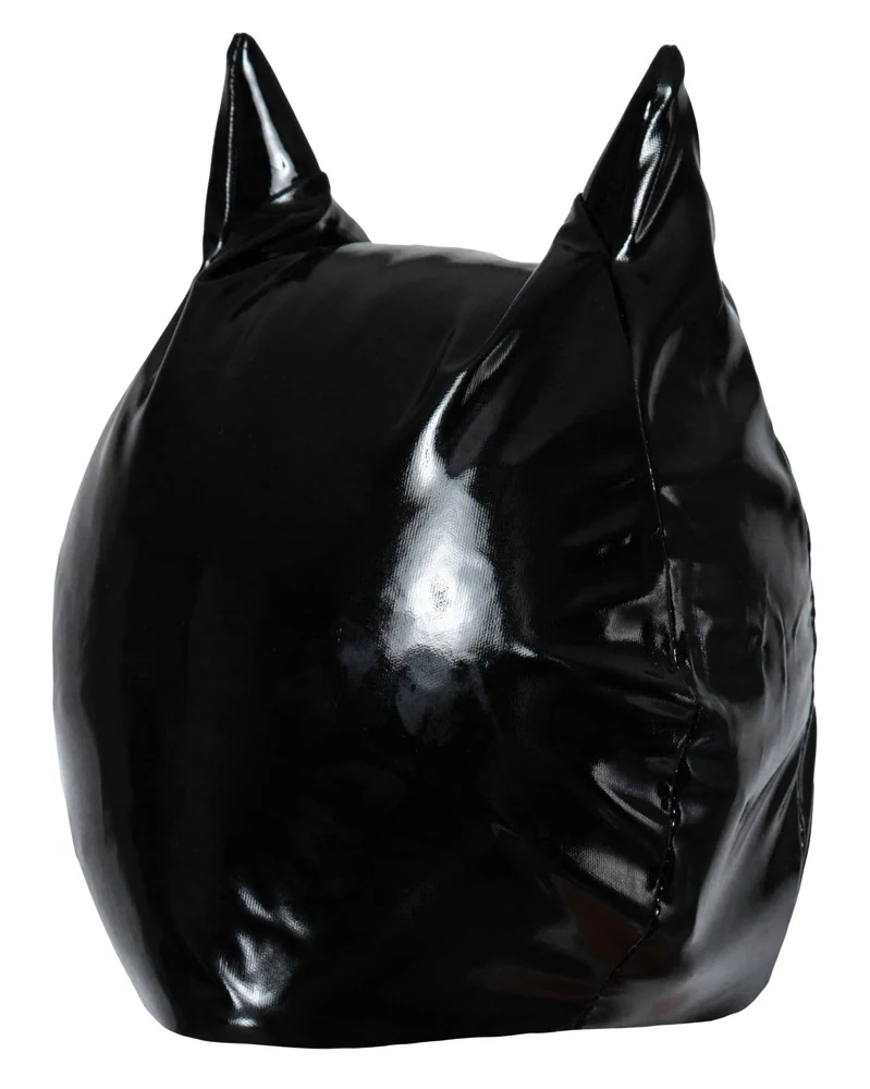 Black Level Kopfmaske aus Lack