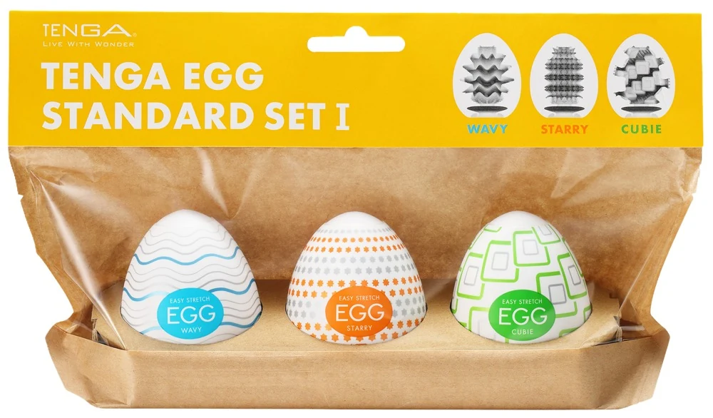 TENGA Egg Standard Set 1 3er masturbator