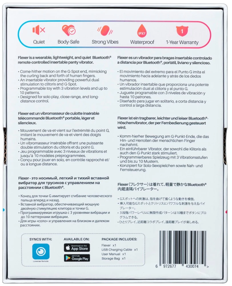 Lovense Flexer 10,1 cm vibrator