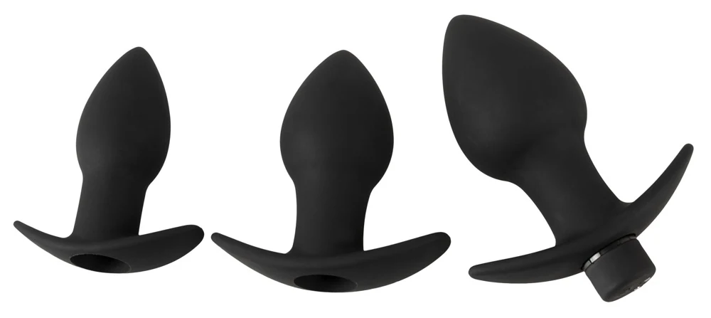 Black Velvets Butt plug set anal toy