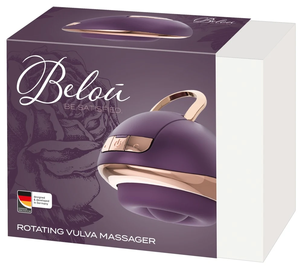 Belou Rotating Vulva Massager 9,9 cm vibrator