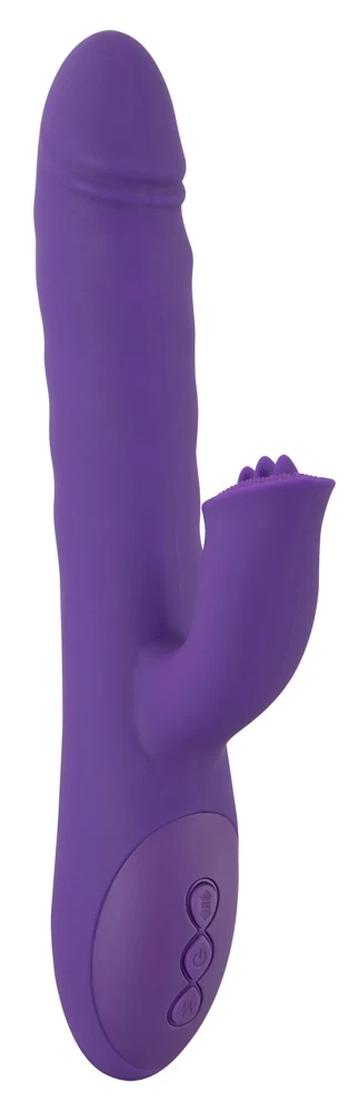 Sweet Smile Thrusting Rotating Pearl Vibrator 24,7 cm