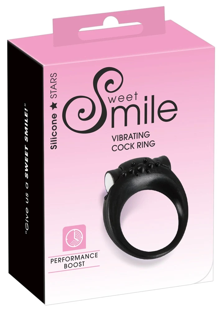 Sweet Smile Vibrating Cock Ring penisring