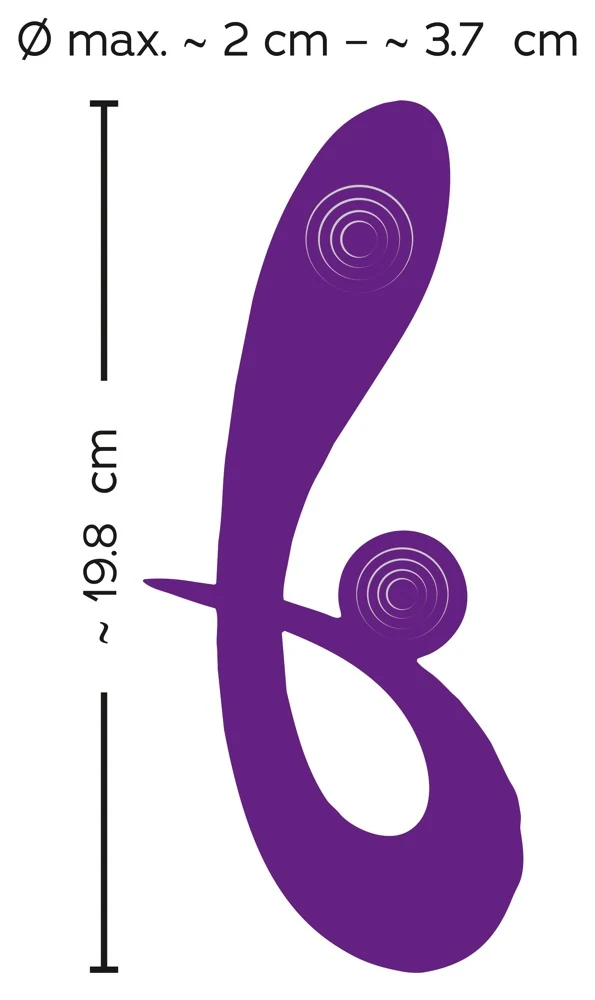 Sweet Smile Clit Ball Vibrator 20 cm