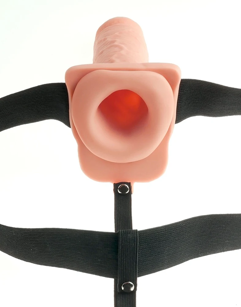 FF Series 7“ Hollow Strap-on with Balls