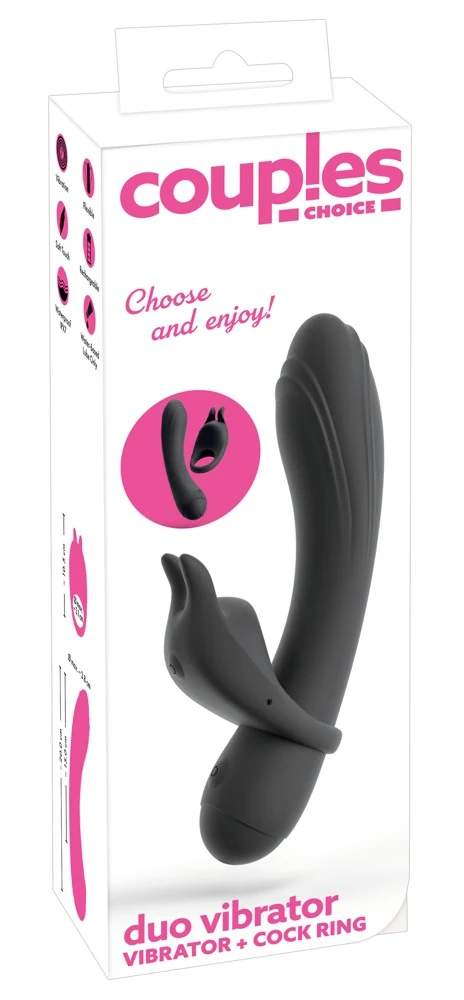 Couples Choice Duo Vibrator 20 cm
