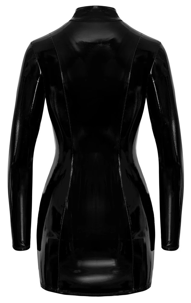 Black Level Kleid aus Lack