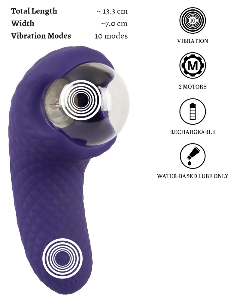 beau coeur ZANTO Plasma Vibrator 13,3 cm
