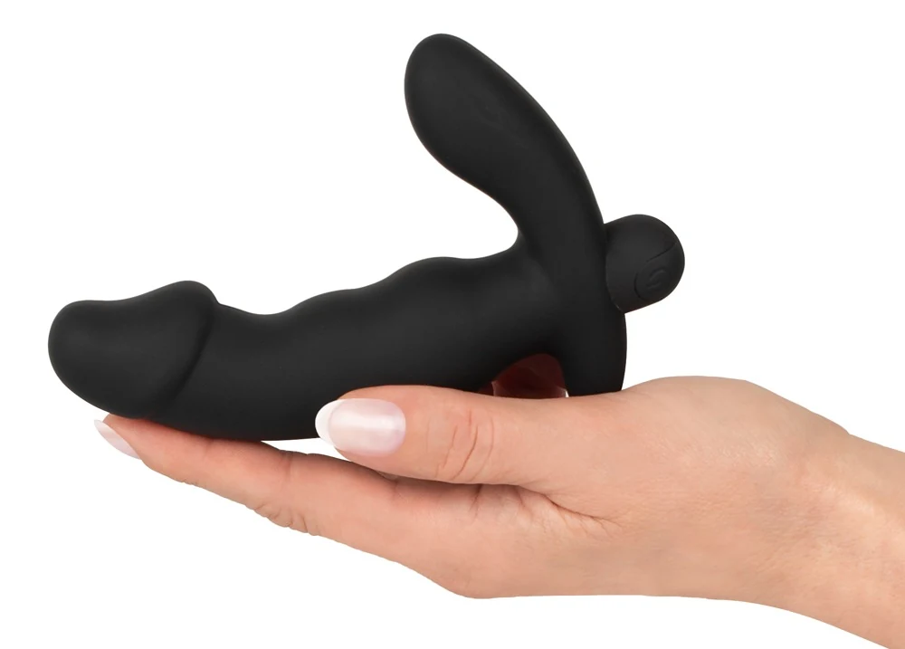 ANOS Cock Shaped Butt Plug with Vibration 14 cm anal toy
