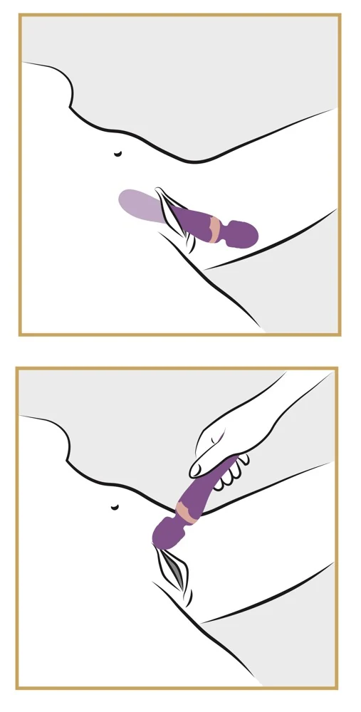 JAVIDA Double Massager 21,8 cm vibrator