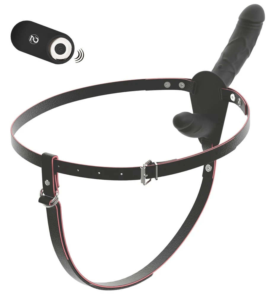 You2Toys RC Vibrating Double Strap-On