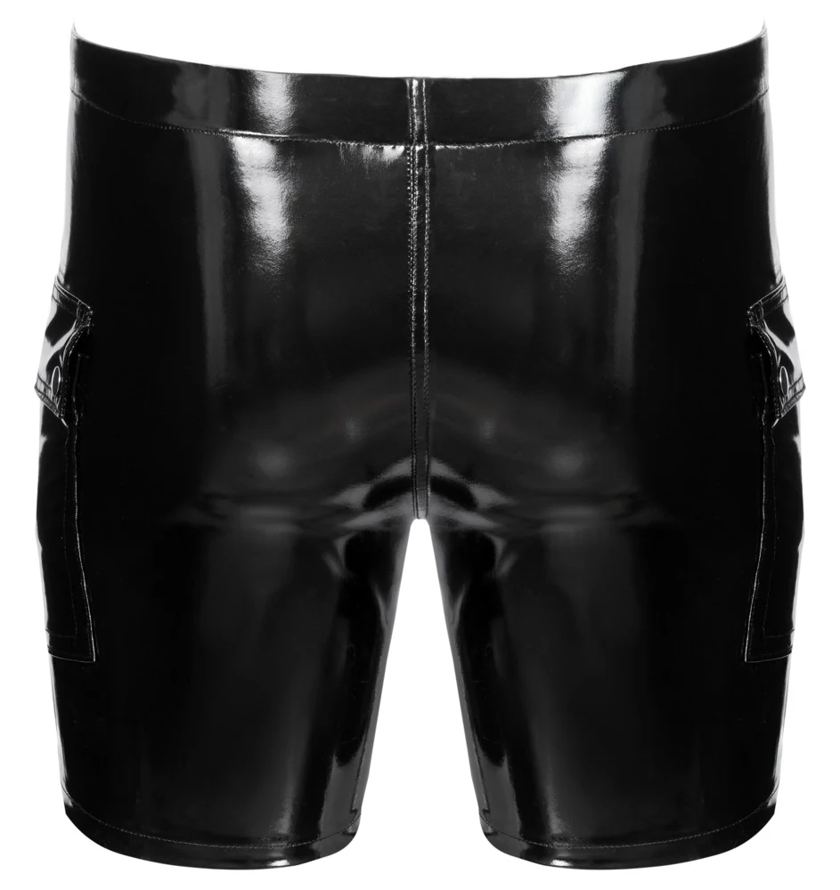 Black Level Shorts aus Lack