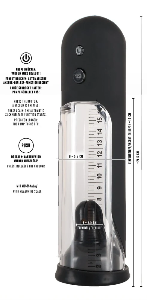 Rebel Automatic Penis Pump penispomp