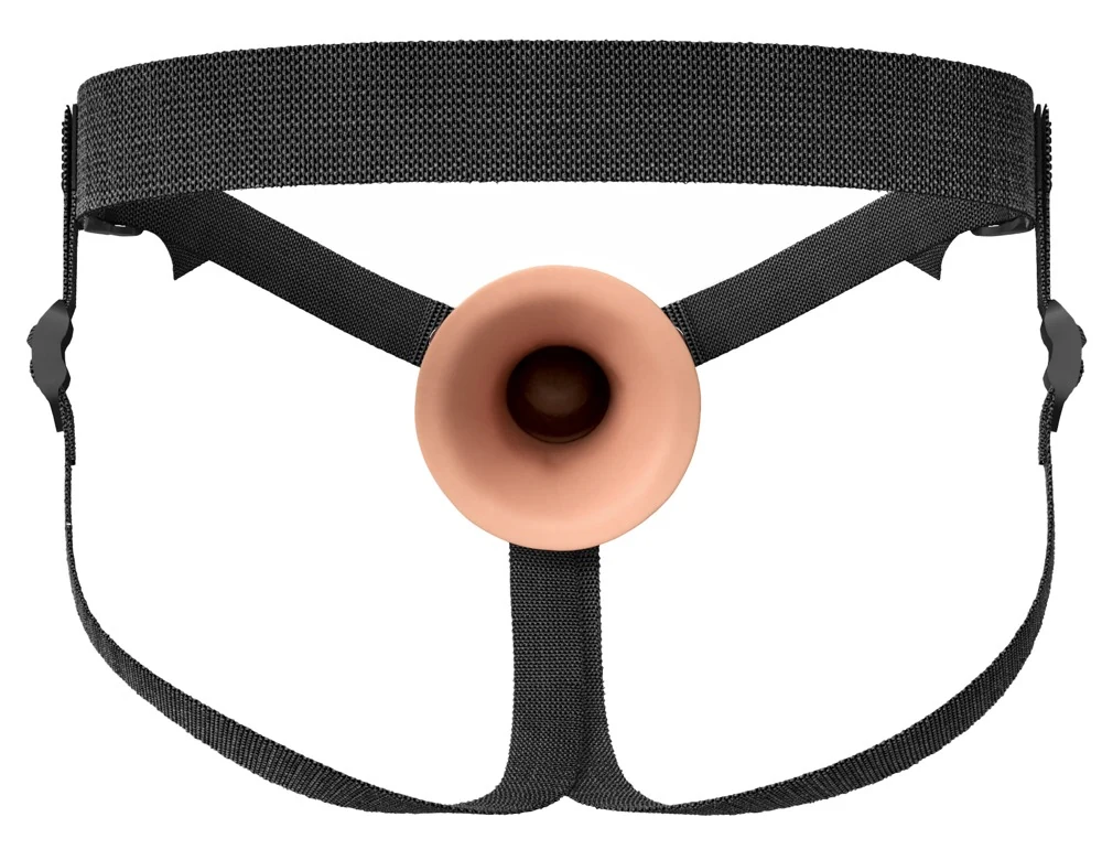 Fantasy X-Tensions Elite Hollow Silicone Strap-on