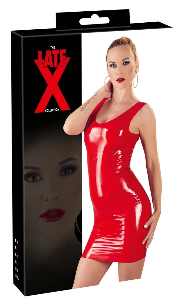 Late X Kleid aus Latex