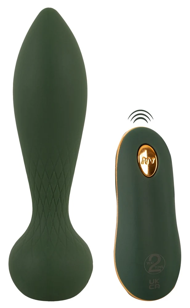 Emerald Love Luxurious RC Anal Plug 14 cm toy