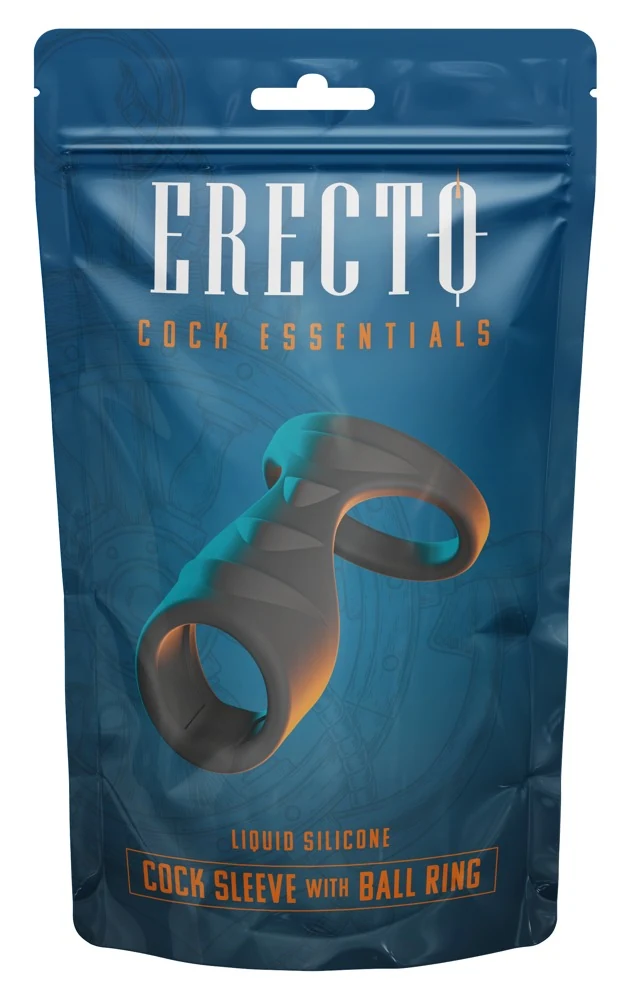 Erecto Cock Sleeve with Ball Ring penishülle