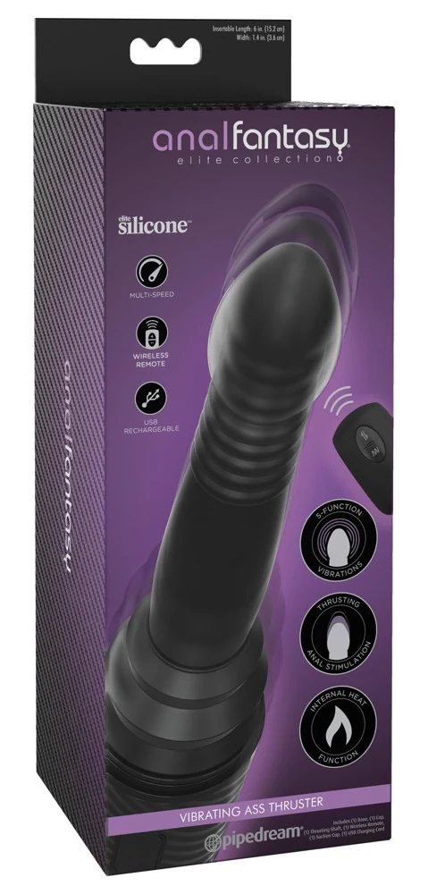 Anal Fantasy Elite Vibrating Ass Thruster 30,5 cm toy