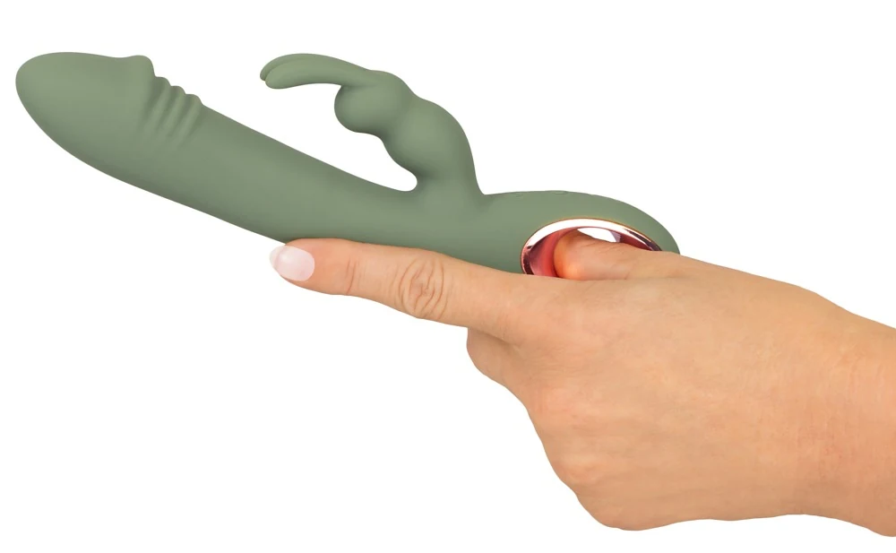 You2Toys Slim Rabbit Olive 21,4 cm vibrator