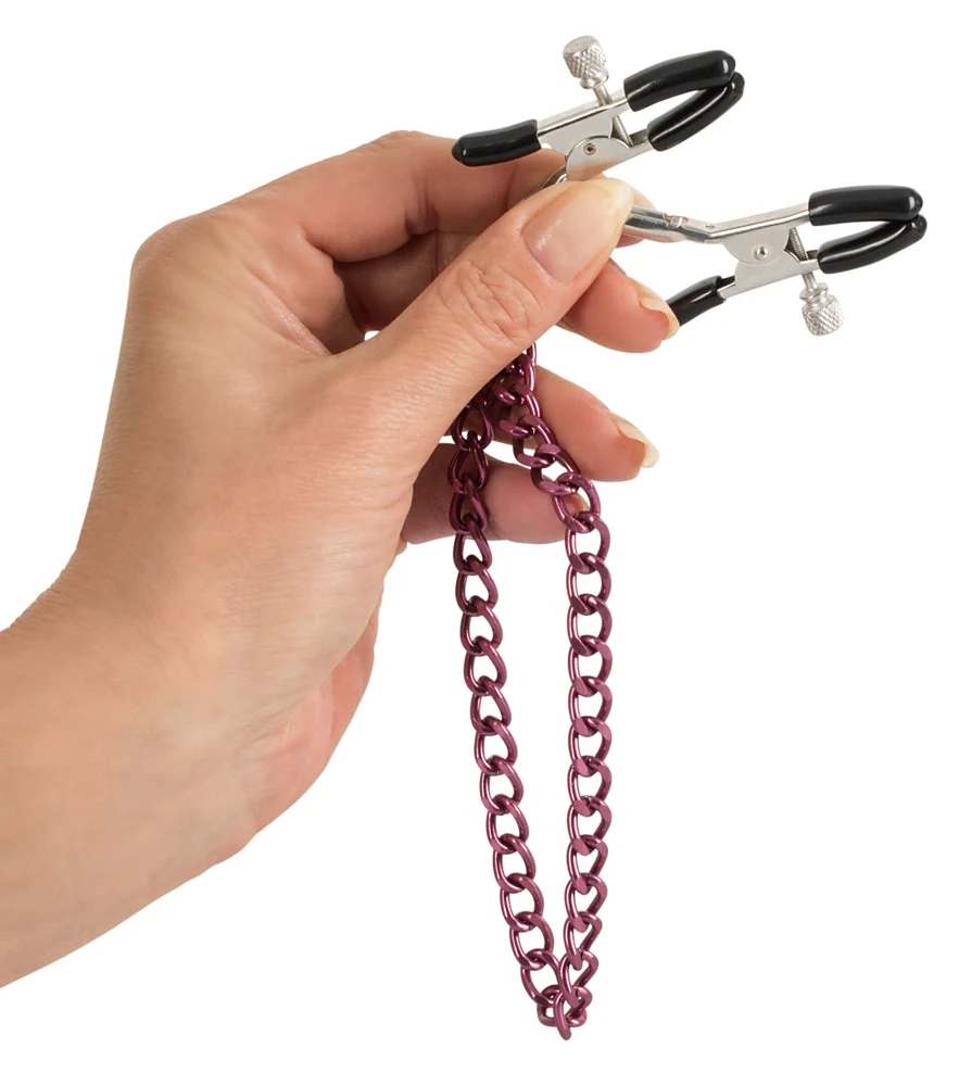 You2Toys Nippelklemmen mit Kette ketten klemmen