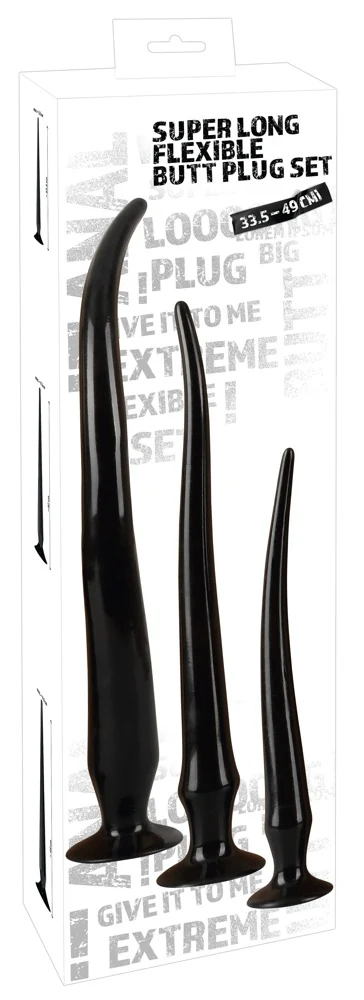 You2Toys Super Long Flexible Butt Plug Set anal toy