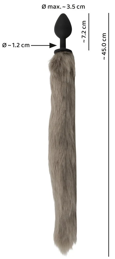 You2Toys Fluffy tail 45 cm anal toy