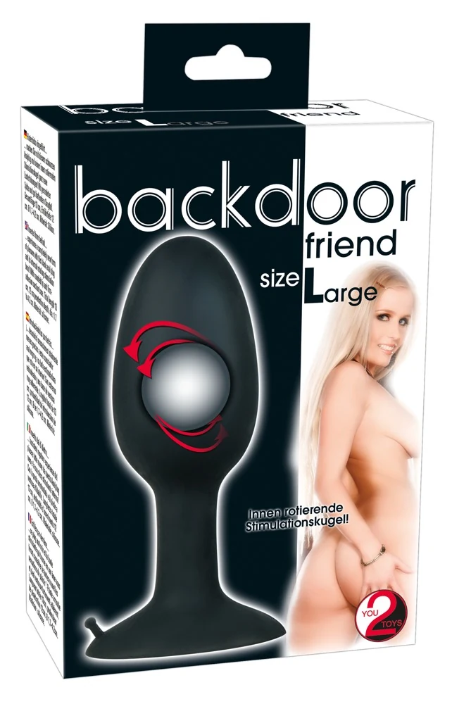 Backdoor Friend Large 12 cm anal toy
