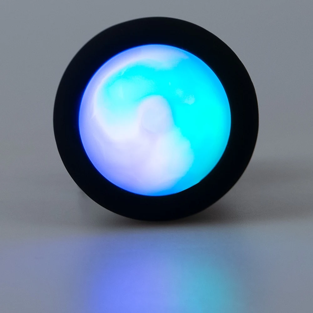 ANOS RC Flashing Butt Plug with Vibration 9 cm anal toy