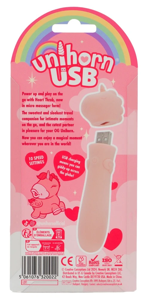 Unihorn USB vibrator