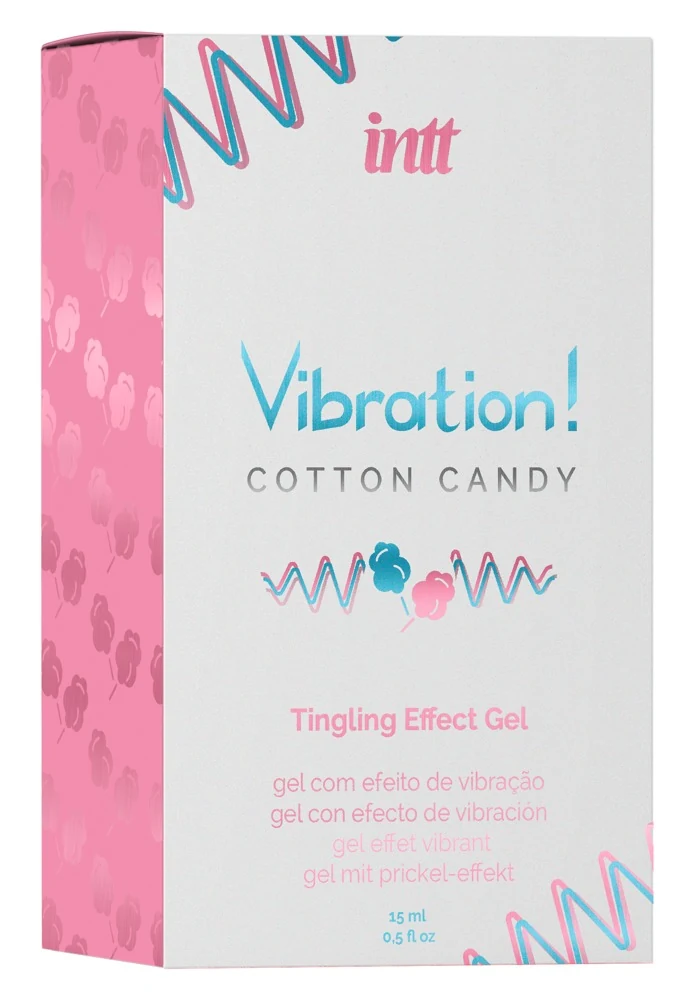 intt Vibration! Cotton Candy stimulierende gele sprays