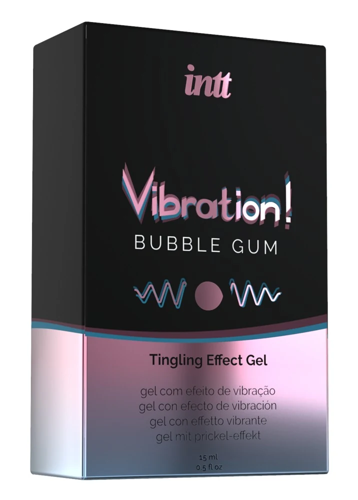 intt Vibration! Bubble Gum stimulierende gele sprays
